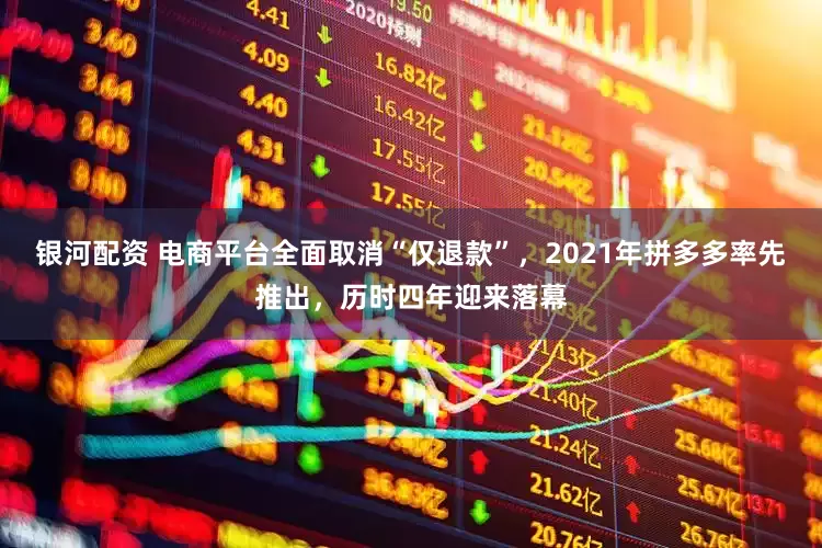 银河配资 电商平台全面取消“仅退款”，2021年拼多多率先推出，历时四年迎来落幕